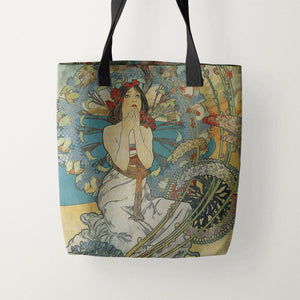 Tote Bags Alphonse Mucha Monaco, Monte-Carlo