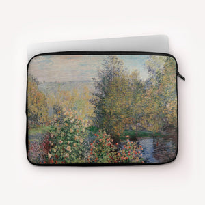 Laptop Sleeves Claude Monet Corner of the Garden at Montgeron