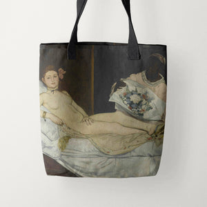 Tote Bags Edouard Manet Olympia