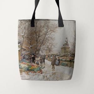 Tote Bags Eugene Galien-Laloue Quay Corner