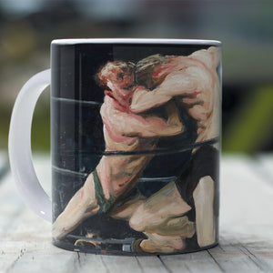 Ceramic Mugs George Bellows Stag at Sharkey's