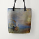 Tote Bags JMW Turner The Fighting Temeraire Tugged to Her Last Berth