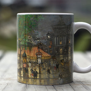 Ceramic Mugs Konstantin Korovin Place de l'Opera, Paris