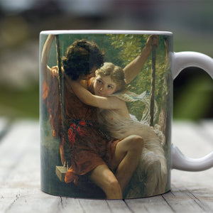 Ceramic Mugs Pierre Auguste Cot Springtime