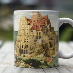 Ceramic Mugs Pieter Bruegel the Elder The Tower of Babel