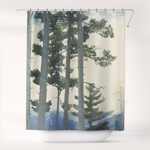 Shower Curtains Winslow Homer Old Settlers